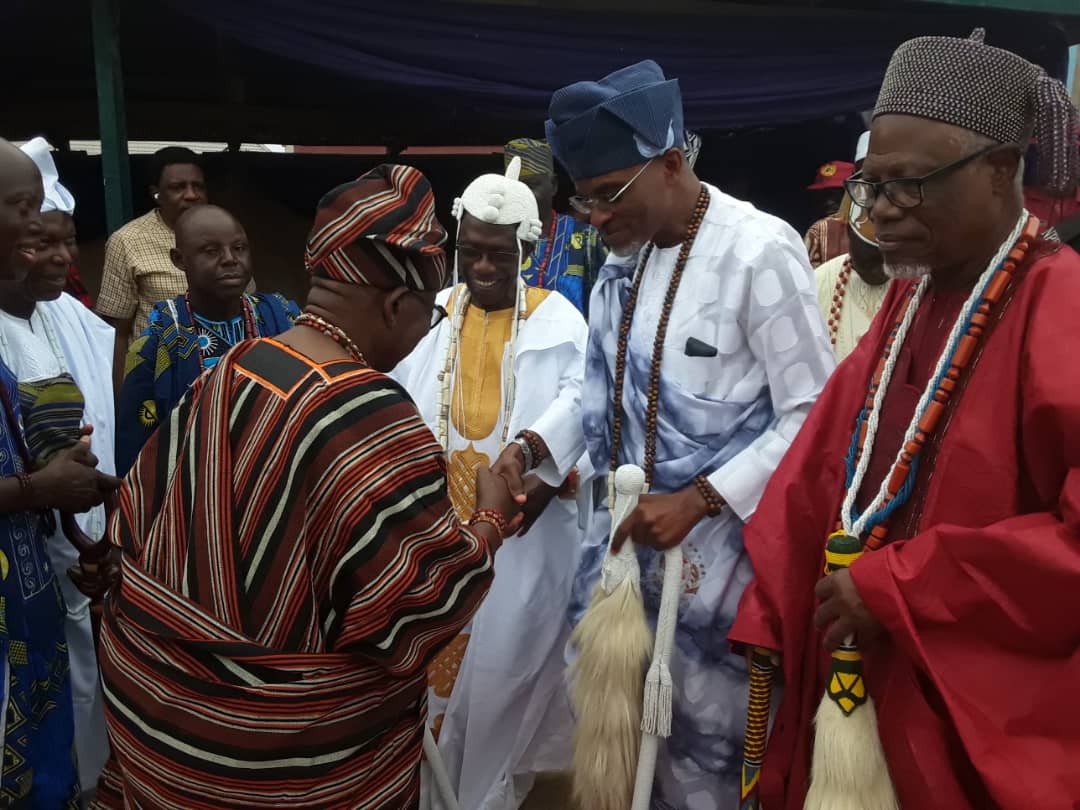 Day Akinale hosted Owu Obas, Baales, others